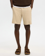Regular-Broy Linen Bld Shorts Noos Incense Mixed