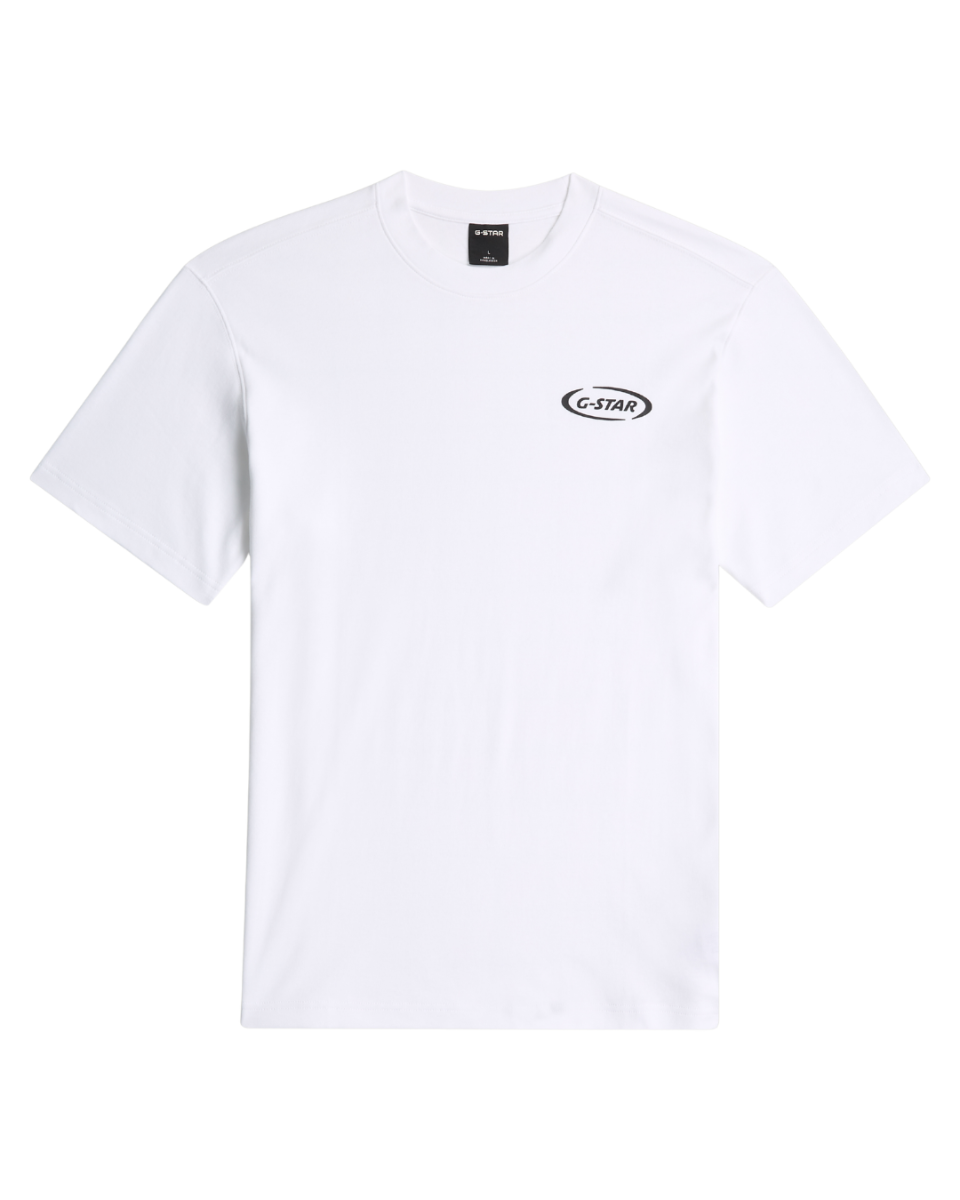 90s logo r t White