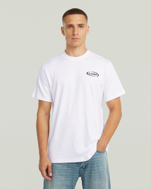 90s logo r t White