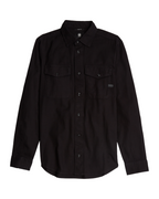 Marine Slim Shirt l\s Black