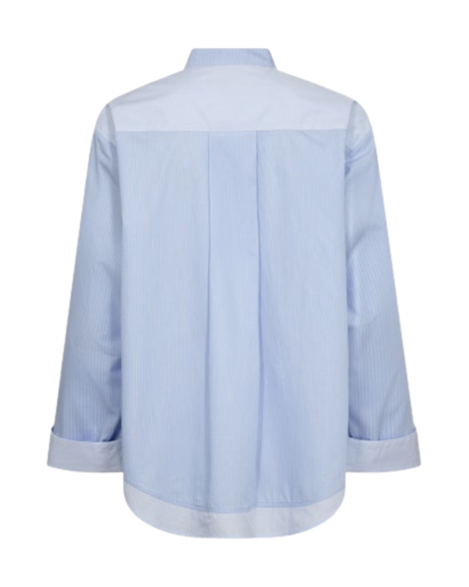 MMBronwyn Stripe Shirt Brunnera Blue