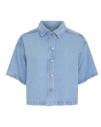 Saphina 2/4 Shirt Light Blue Wash