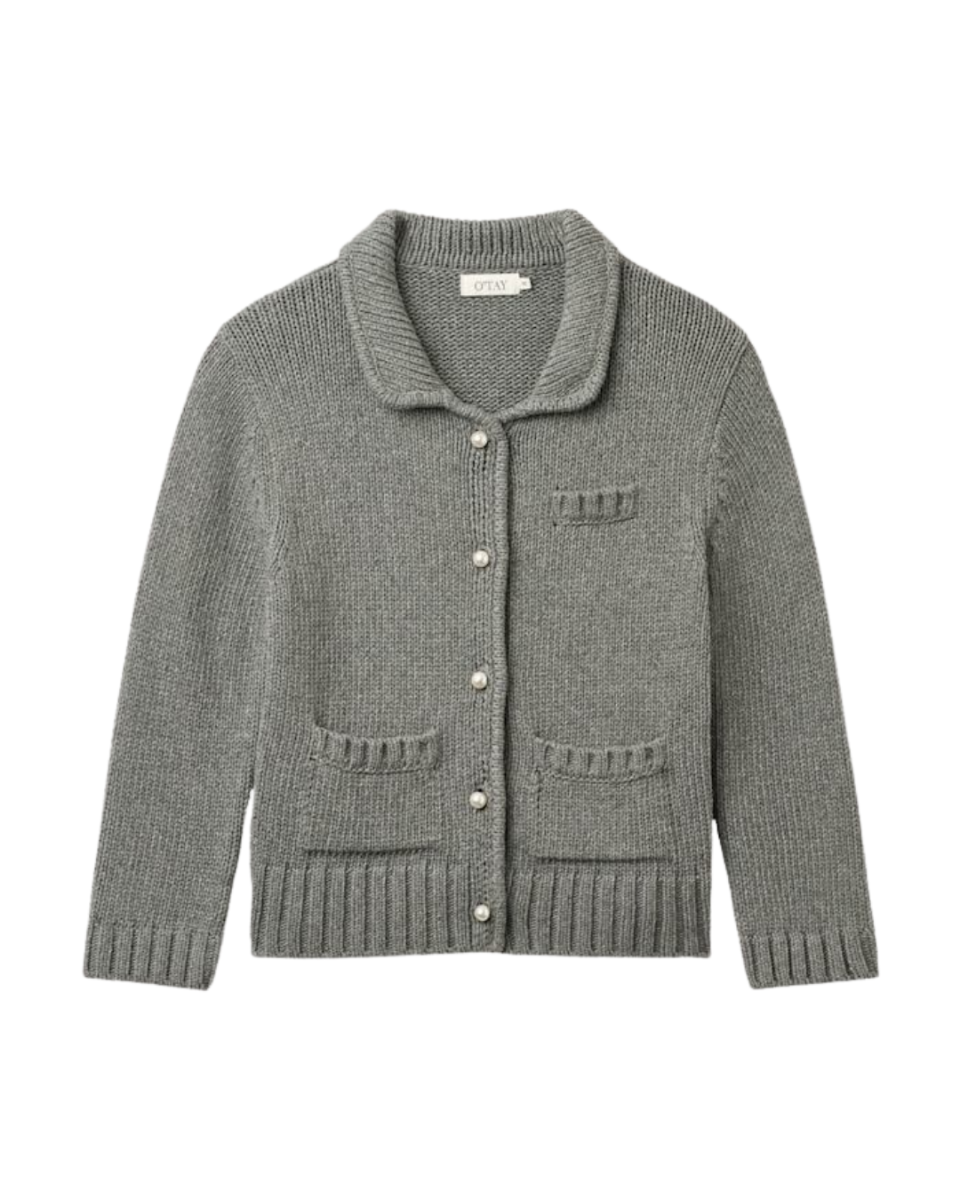 Negin Cardigan Grey