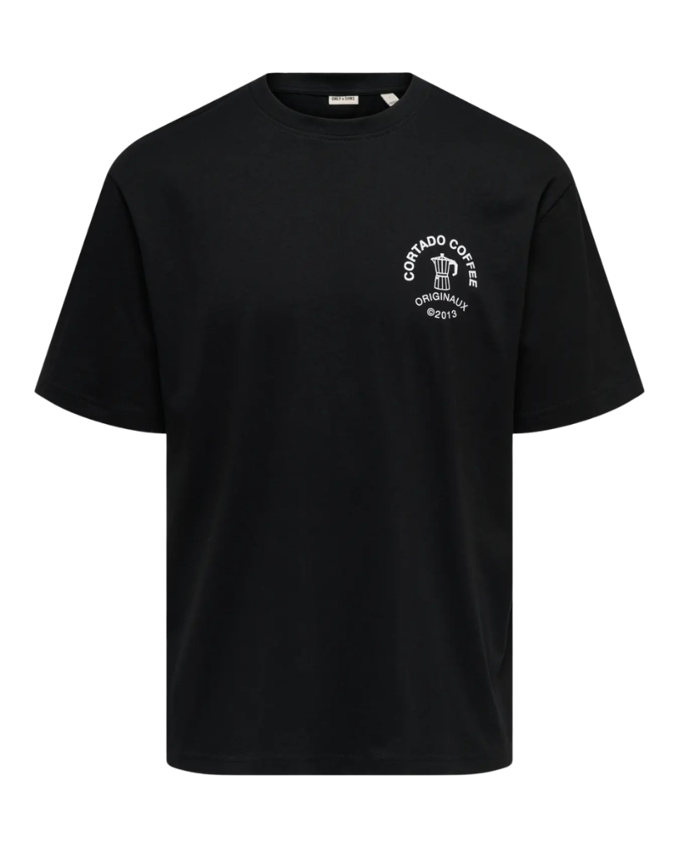 Nathan Rlx SS Tee Noos Black Cortado