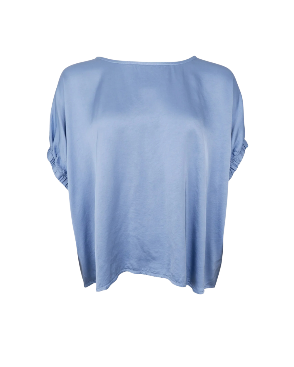 Mabel Blouse Dust Blue