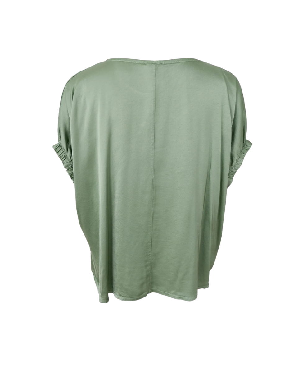 Mabel Blouse Sage Green