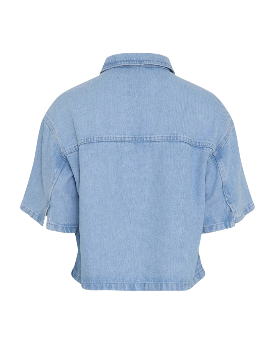 Saphina 2/4 Shirt Light Blue Wash