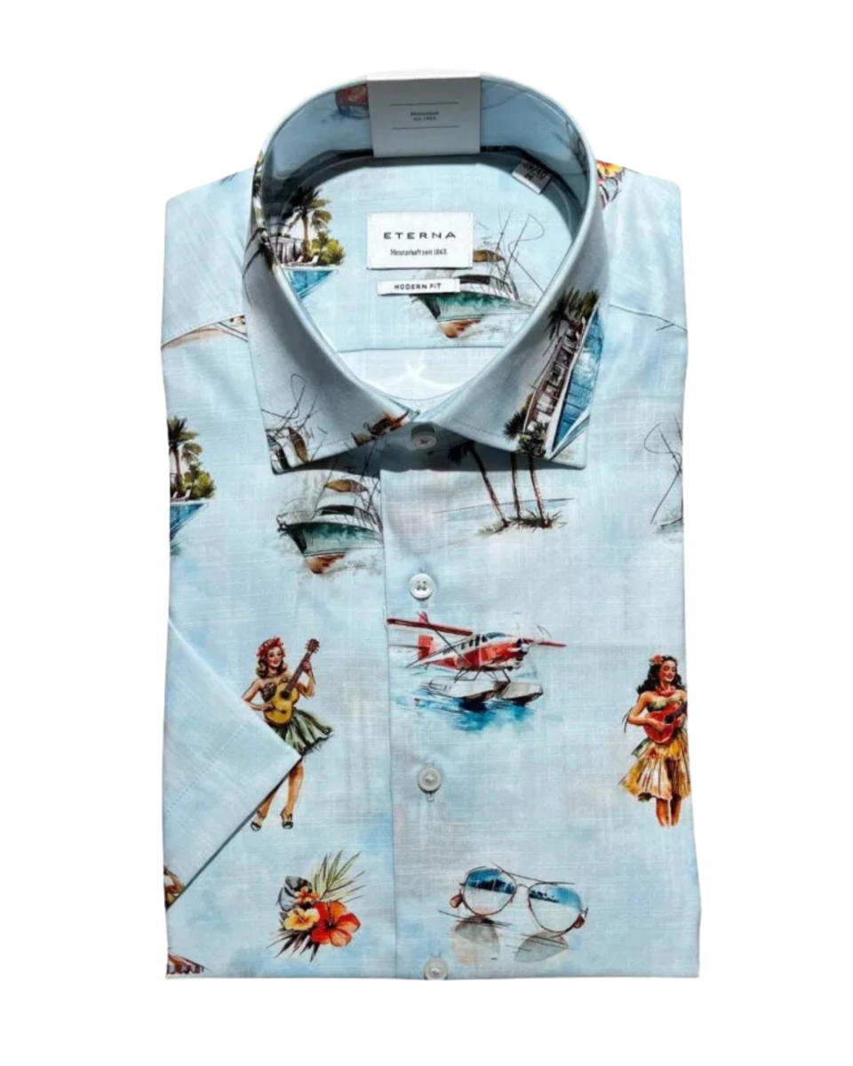 Shirt 1372 CS28 Sky Blue