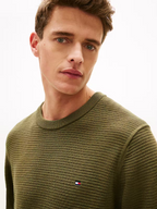 Seasonal Structure Crew Neck Dark Artichoke