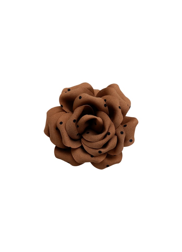 Christy Brooch & Pin Brown
