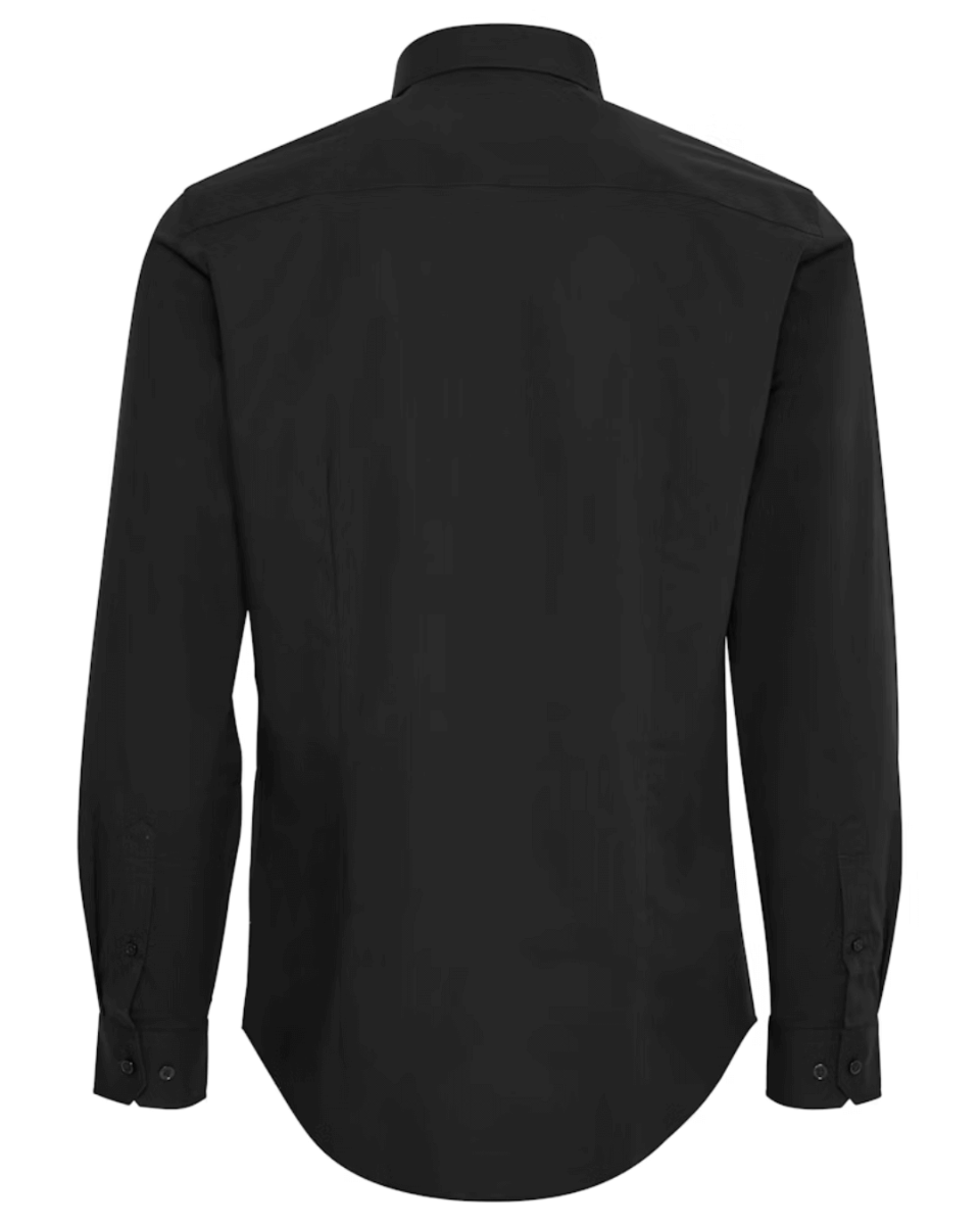 Robo N New Stretch Poplin Shirt Black