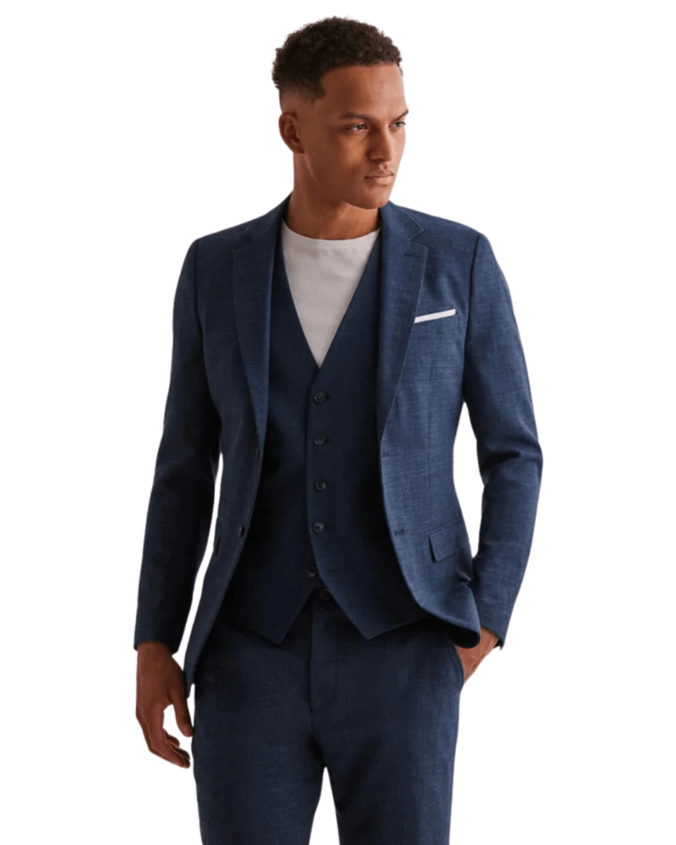 Slim Oasis Vest Dark Navy