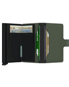 Secrid Mini Wallet Matte Green Black