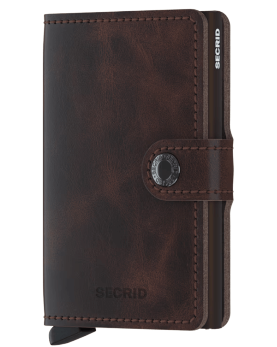 Secrid Mini Wallet Vintage Chocolade