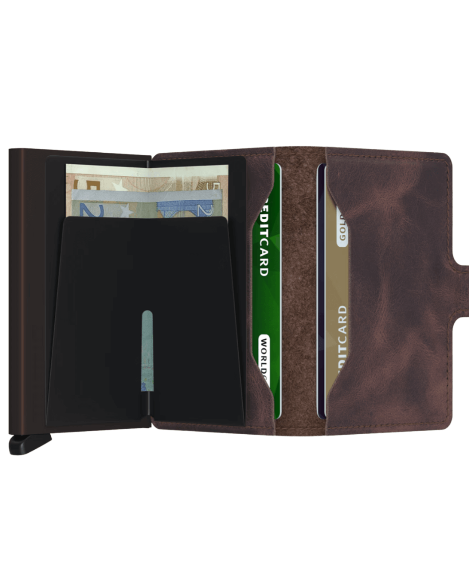Secrid Mini Wallet Vintage Chocolade