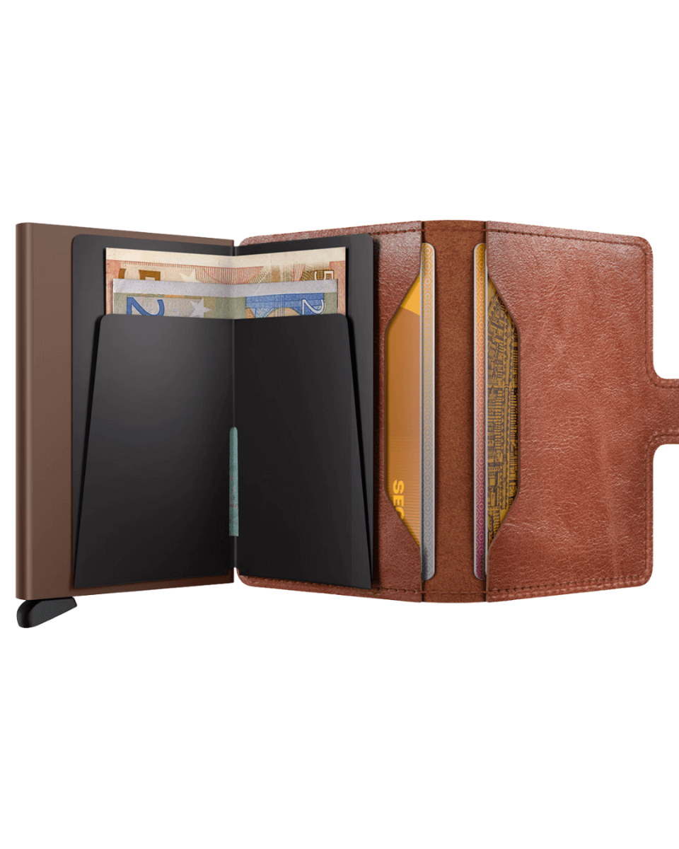 Secrid Mini Wallet Vintage Cognac