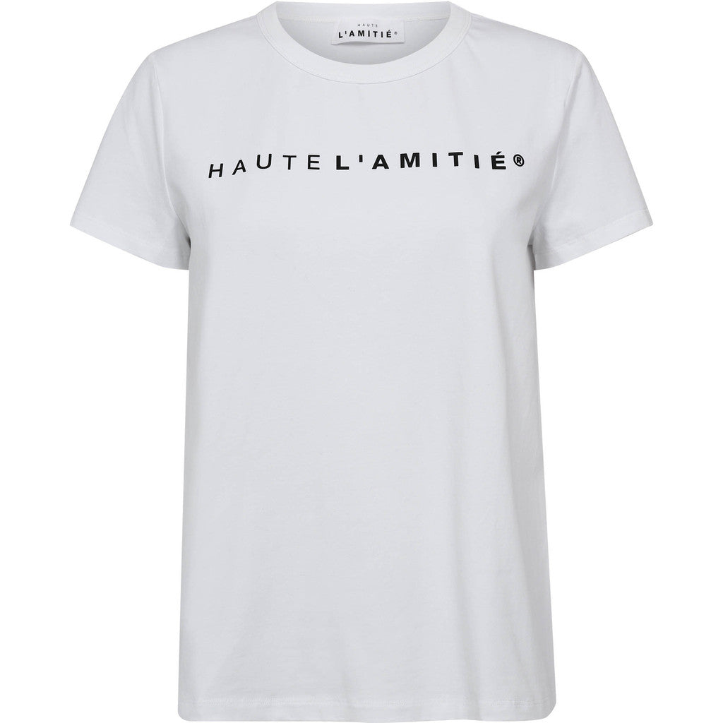 Rub Logo Tee White