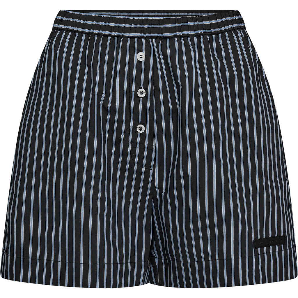 Stripe Breeze Shorts Black