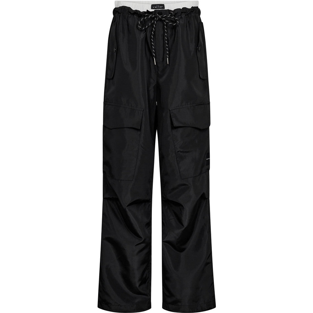 Cargo Pull On Trouser Black