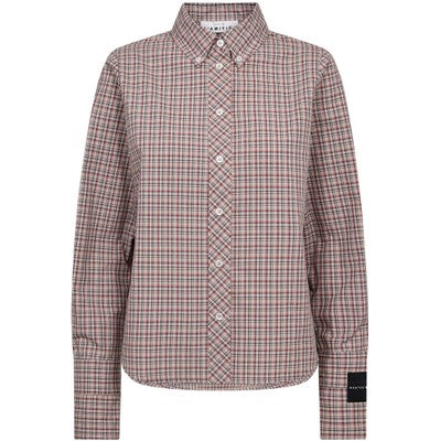 Emilie Check Shirt Iced Rose