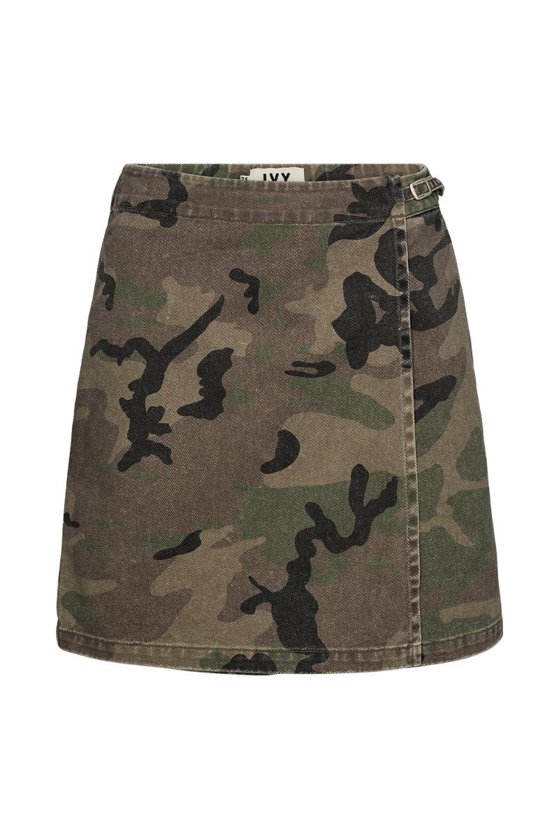 Paula Skirt Shorts Camouflage