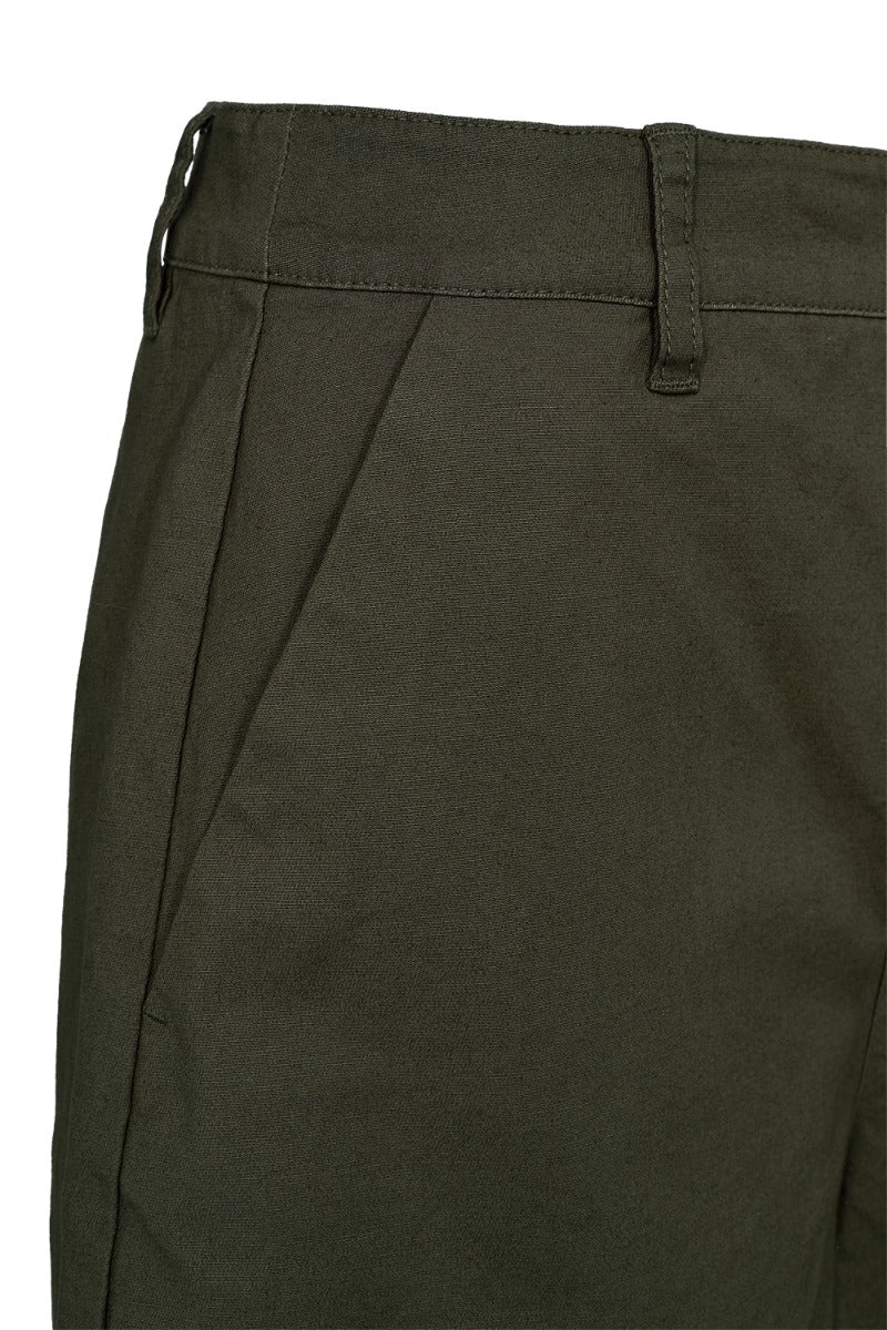 Katee Wide Shorts Olive