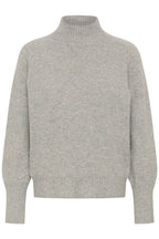 12 The Knit High Neck Light Grey