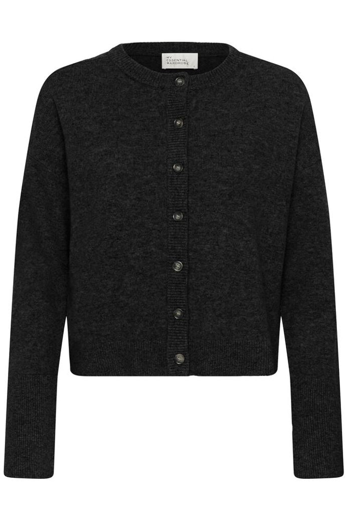 13 The Knit Cardigan Dark Grey