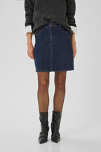 Cady 139 Mid Skirt Dark Blue