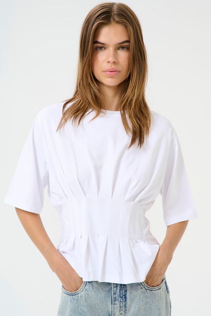 Inez T-shirt Bright White