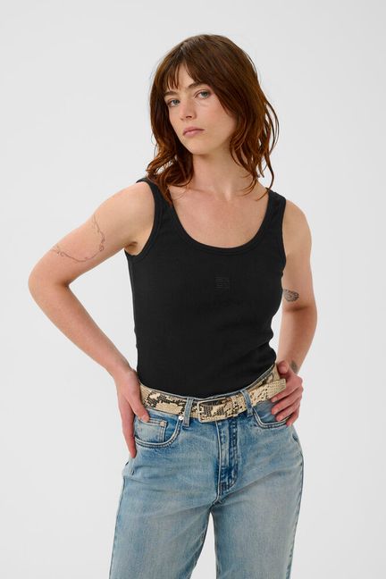 Drew Logo Top 2.0 Black
