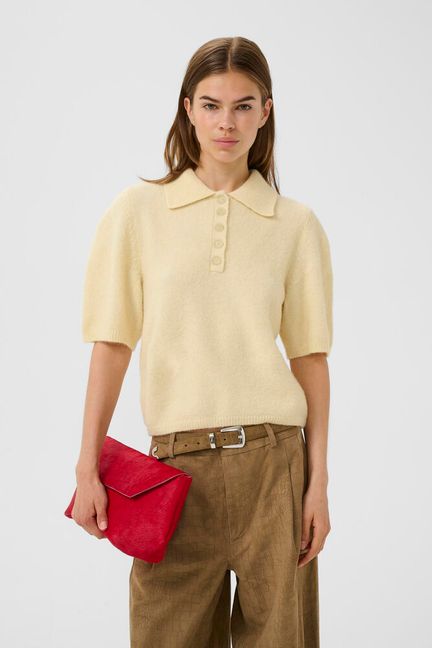 Alpha SS Polo Pullover Frozen Dew