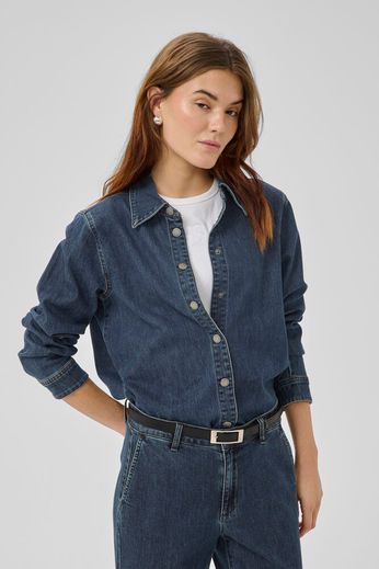 Linn Sofia 115 Shirt Dark Blue