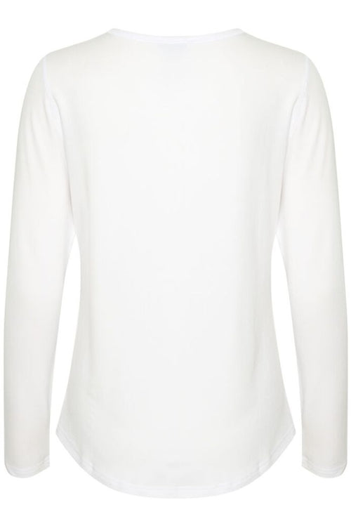 18 The Modal Blouse Bright White