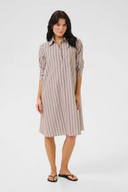 Kiona Long Dress Walnut