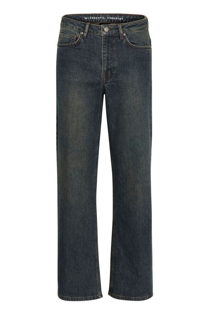 35 The Louis 139 High Wide Jeans Dark Blue Dirty Wash