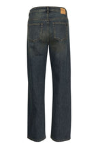 35 The Louis 139 High Wide Jeans Dark Blue Dirty Wash
