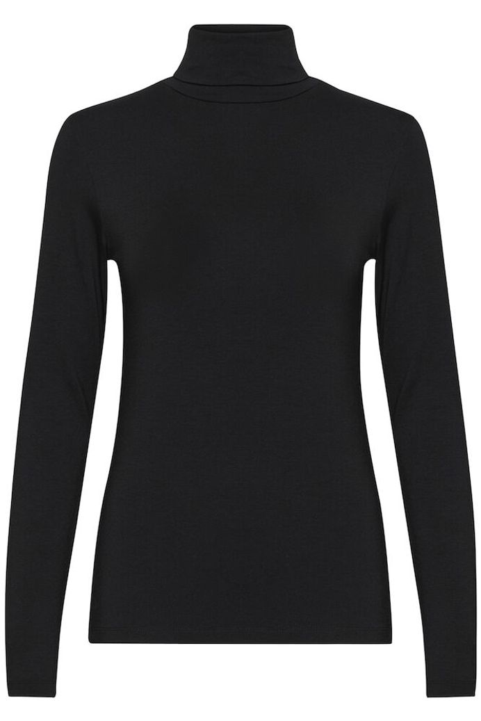 17 The Modal Rollneck Black
