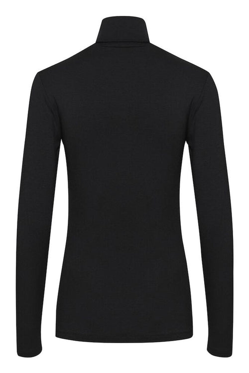 17 The Modal Rollneck Black
