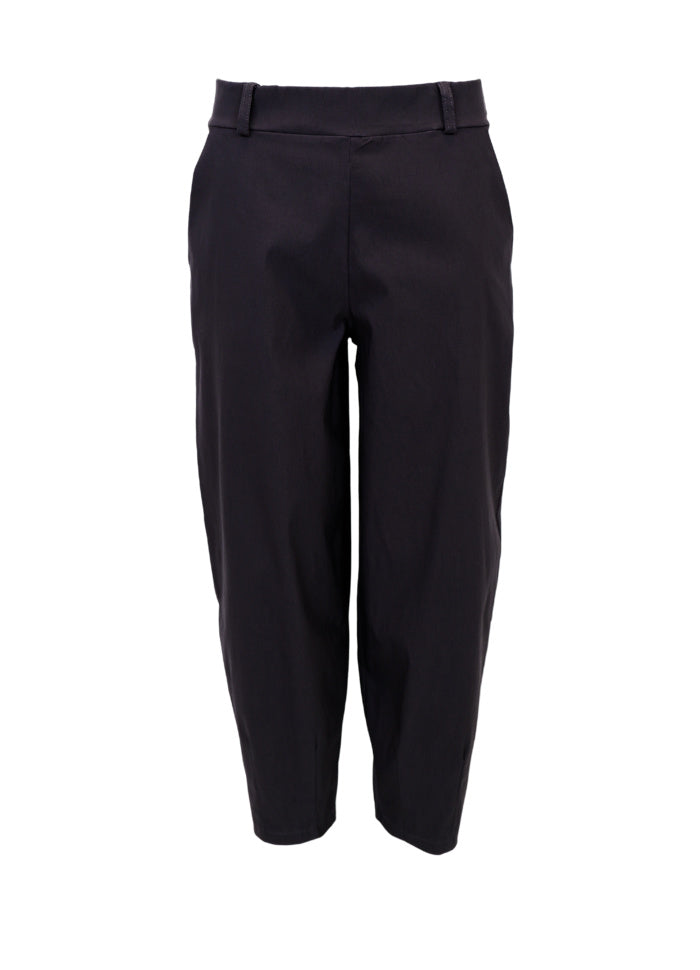 Beverly Barrel Pant Black