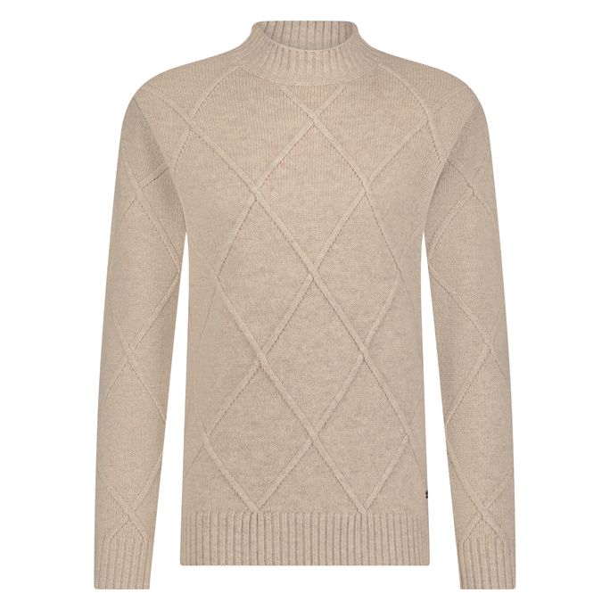 Ivar Mockneck Lt Beige
