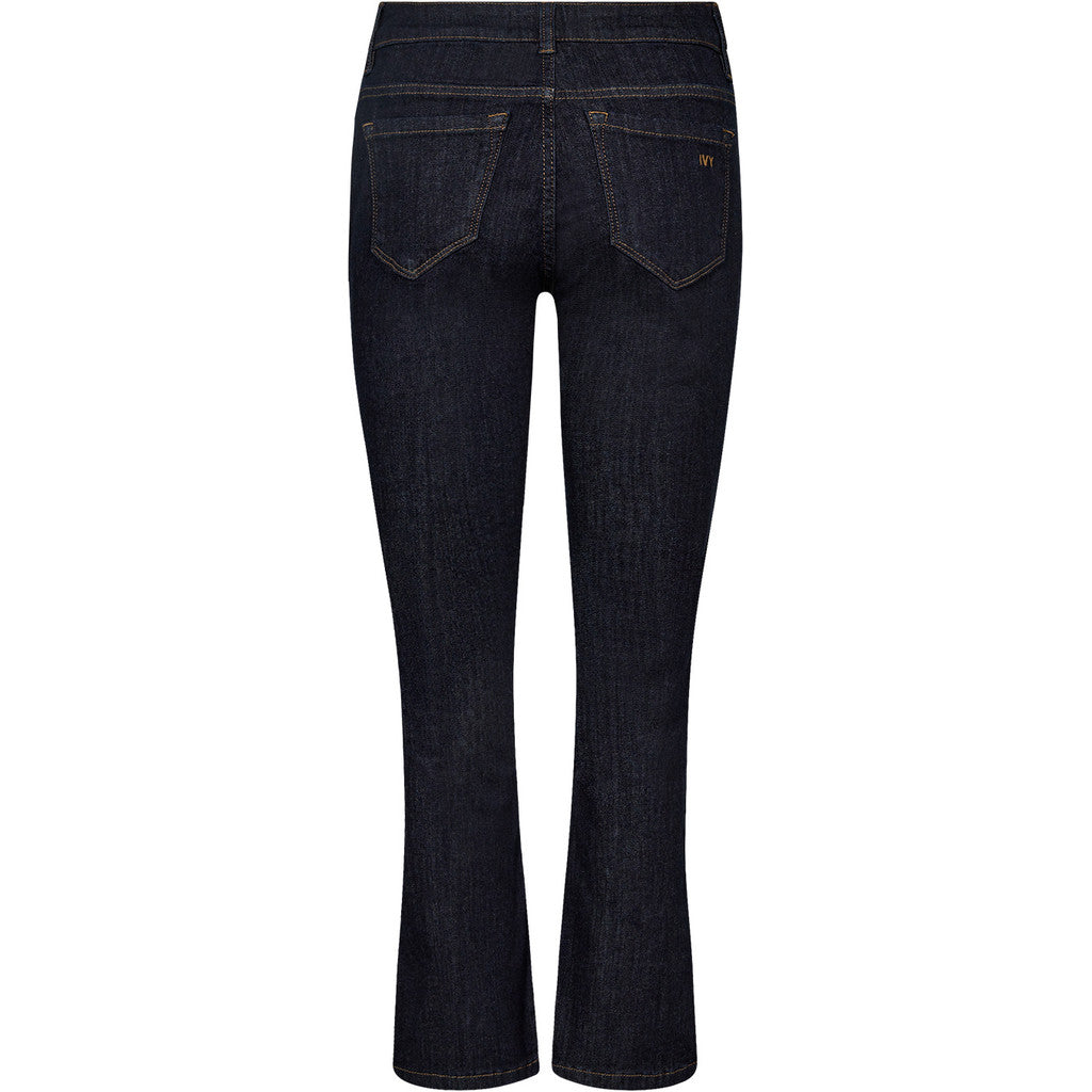 Johanna Kick Flare Jeans Denim Blue