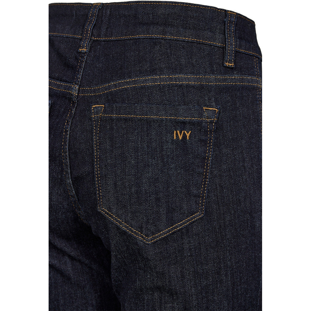 Johanna Kick Flare Jeans Denim Blue