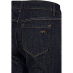 Johanna Kick Flare Jeans Denim Blue
