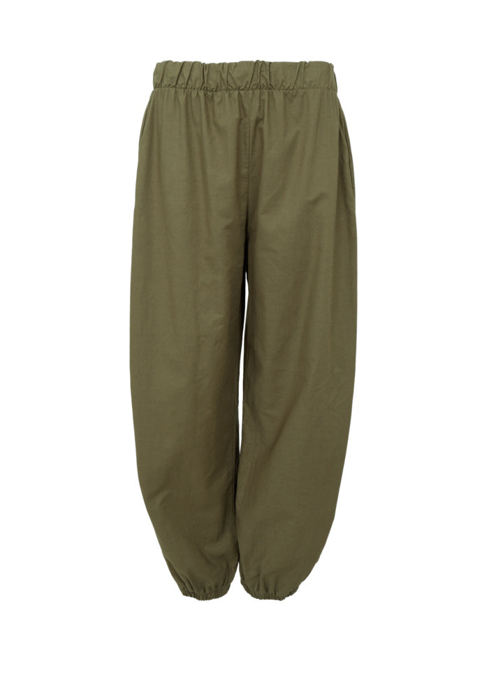 Black Colour Aya Balloon Pant Army
