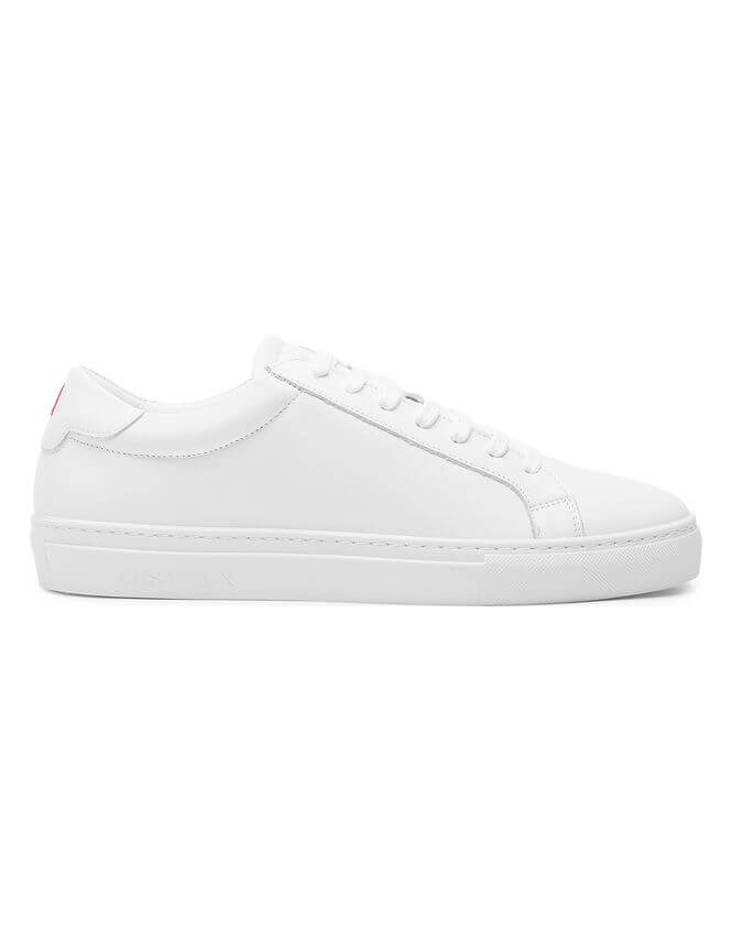 Theodor Leather Sneaker White