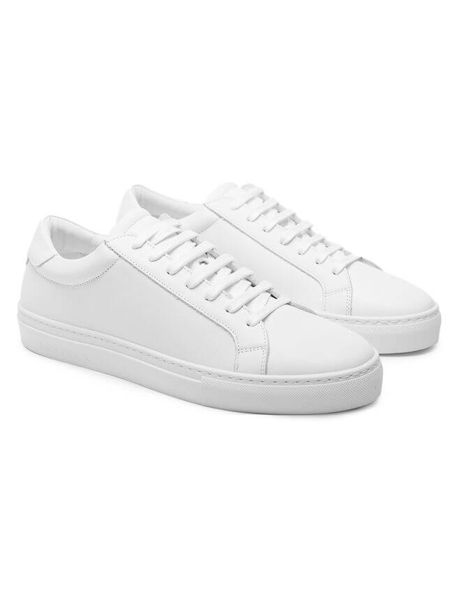 Theodor Leather Sneaker White