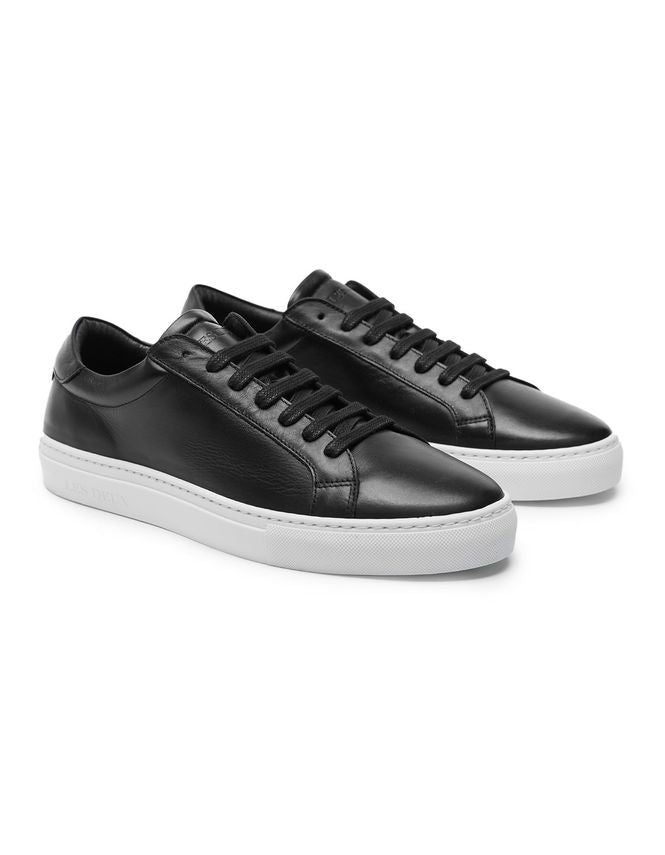 Theodor Leather Sneaker Black