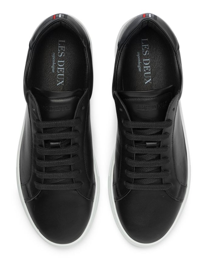 Theodor Leather Sneaker Black