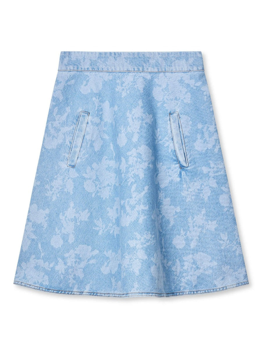 Art Denim Stelly Skirt Light Denim